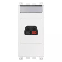 Vimar Розетка для громкоговорителя, белая, 19583.B