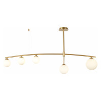 ST LUCE SL1208.302.05 Светильник потолочный ST-Luce Золотистый/Белый G9 5*5W