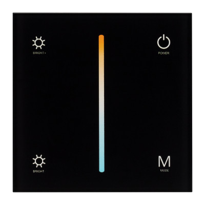 Панель SMART-P21-MIX-G-IN Black (12-24V, 4x3A, Sens, 2.4G) (Arlight, IP20 Пластик, 5 лет), 033765