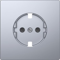 D-Life Накладка для механизма розетки, нерж. сталь