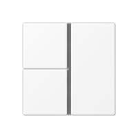 Набор накладок 3 группы для модулей F40; термопласт; белый матовый, A403TSAWWM