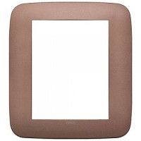 19698.24 - Vimar Накладка ROUND на 8 модулей бронза матовая