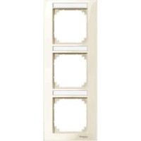 M-Plan Рамка 3-ная с полем для надписи верт., беж.