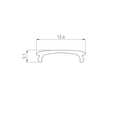Экран ALM-W13-2020 OPAL-PM матовый (Arlight, Пластик), 026746(1)