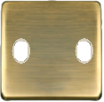 FD04321PM-A Fede Fede Накладка для 2-го тумблера, Matt Patina/беж.