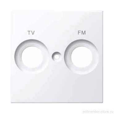 SM Накладка с маркировкой TV/FM, активн. бел.