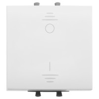 4400222 - ДКС Выключатель двухполюсный одноклавишный модульный, "Avanti", "Белое облако", 2 модуля