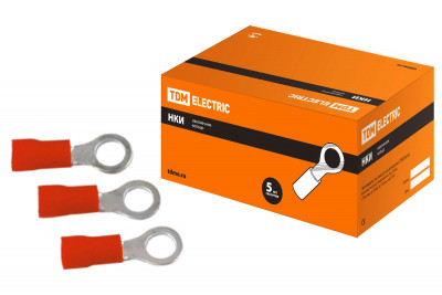 Наконечник НКИ 1,25-4 кольцо 0,5-1,5мм (100шт) TDM Electric, SQ0502-0001