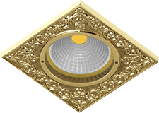 FD1026COB Fede Светильник SAN SEBASTIAN FLAT & SQUARE, Bright Gold