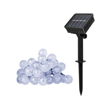 Солнечн. свет-к ФАZА SLR-G05-30W гирлянда, шарики, хол. бел., 5033351