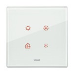 Vimar Накладка EIKON EVO для 2 модулей, аква, 21662.71