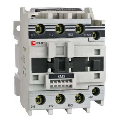 Контактор КМЭ малогабаритный 65А 380В NO+NC EKF PROxima