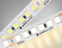 Светодиодная лента 24В 2835 180Led 14.4Вт/м 3000K IP20 5м, AMBRELLA LIGHT, GS3201