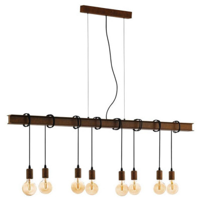 43524 Подвесной потолочный светильник (люстра) TOWNSHEND 4, 8Х60W, E27, L1500, B140, H1100, сталь, а