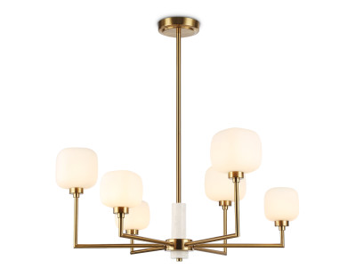 Потолочный светильник с мрамором G9*6, AMBRELLA LIGHT, LH53015
