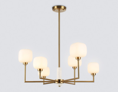 Потолочный светильник с мрамором G9*6, AMBRELLA LIGHT, LH53015