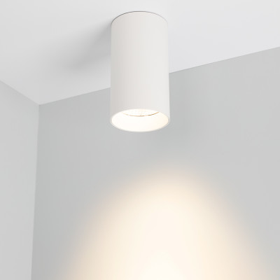 Светильник накладной SP-POLO-R85-1-15W Warm White 40deg (White, White Ring) (Arlight, IP20 Металл, 3 года), 022938