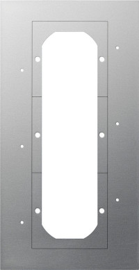 129800 Gira Монтажная плата для плоских домофонов тройная