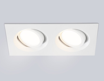 Встраиваемый поворотный точечный светильник MR16 2*GU5.3, AMBRELLA LIGHT, TN102745