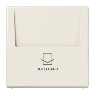 Накладка-картодержатель для балансирных механизмов 531U, 532U, 533U, 534U; термопласт; слоновая кость; LS990, LS590CARD