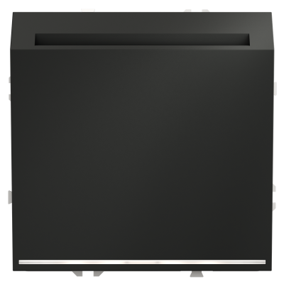 Выключатель встраиваемый VOLTUM S70 карточный 16А, (графит), VLS010707