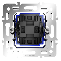 Механизм перекрестного переключателя одноклавишного 10А, S70, VLS0105M