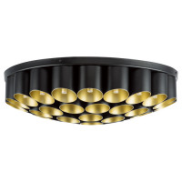 Lightstar 720407 (MX2095/40A) Люстра SIENA 40х40W G9 ЧЕРНЫЙ/ЗОЛОТО (в комплекте)