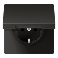 SCHUKO®-розетка 16 A / 250 B ~ с крышкой, AL1521KLAN