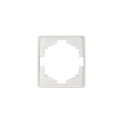 Рамка ROUND 1-постовая перламутр KRANZ, KR-78-0751-1