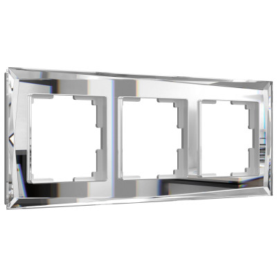 Werkel W0031220/ Рамка на 3 поста Diamant (зеркальный), a051019