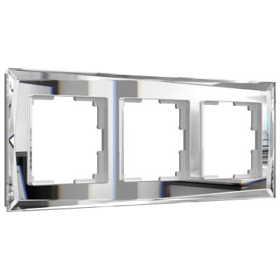 Werkel W0031220/ Рамка на 3 поста Diamant (зеркальный), a051019