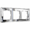 Werkel W0031220/ Рамка на 3 поста Diamant (зеркальный), a051019