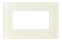 N2474 CB - Рамка итальянского стандарта на 4 модуля, серия Zenit, стекло белое - 2CLA247400N3001 N2474 CB - Рамка итальянского стандарта на 4 модуля, серия Zenit, стекло белое - 2CLA247400N3001