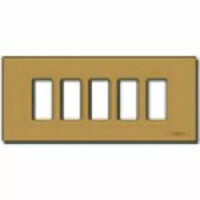 Vimar Накладка для 5 модулей аллюминевая бронза, 08639.BR Vimar Накладка для 5 модулей аллюминевая бронза, 08639.BR