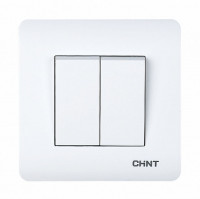 Chint 2-клавишный проходной выключатель 10А 250В, 715382
