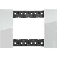 KA4803DA Bticino LIVING NOW. Декоративная рамка 3 модуля.Цвет "Небо", KA4803DA