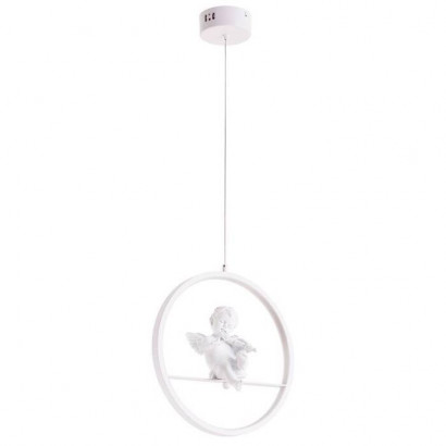 Arte Lamp PARADISE, Подвес, цвет арматуры - белый, цвет плафона/декора - БЕЛЫЙ, 14W LED, A6065SP-1WH