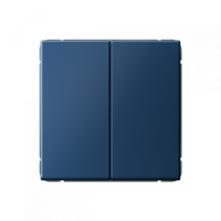 GAL001117S - ARTGALLERY 2-клавишный ВЫКЛЮЧАТЕЛЬ КНОПОЧНЫЙ, 10АХ, механизм, быстрозажим. клем., АКВАМАРИН, Systeme Electric