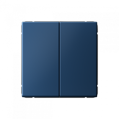 GAL001117S - ARTGALLERY 2-клавишный ВЫКЛЮЧАТЕЛЬ КНОПОЧНЫЙ, 10АХ, механизм, быстрозажим. клем., АКВАМАРИН, Systeme Electric