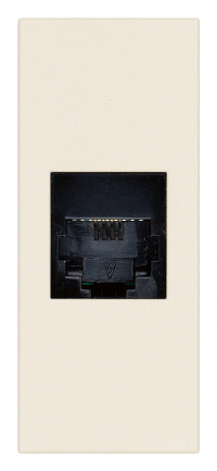 Vimar Розетка RJ11 6/4 конопляная, 30320.C