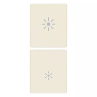 Vimar Две половинки клавиши 1M с символом регулирование конопляные, 31480.RC