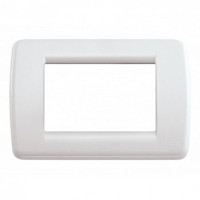 Vimar Накладка для 3 модулей RONDO пластик белый IDEA, 16763.04