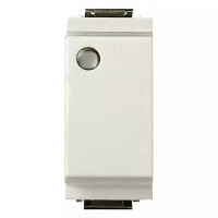 Vimar Переключатель 1P 16AX с подсветкой без лампы, белый, 17003.L.B Vimar Переключатель 1P 16AX с подсветкой без лампы, белый, 17003.L.B