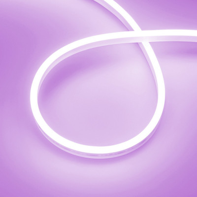 Светодиодная лента герметичная AURORA-PS-A120-12x6mm 24V Purple (10 W/m, IP65, 2835, 5m) (Arlight, -), 036678