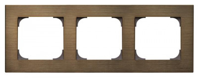 ABB SKY Античная латунь Рамка 3-ая