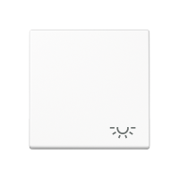 Клавиша с символом "освещение"; белая, A590LWW Клавиша с символом "освещение"; белая, A590LWW