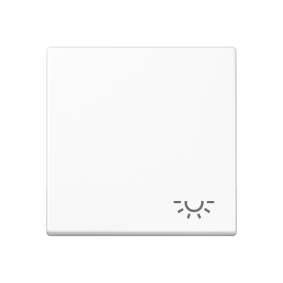 Клавиша с символом "освещение"; белая, A590LWW