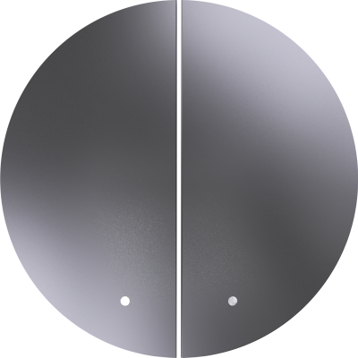 Donel D16 сталь Клавиша 2-я с подсветкой, DO28537