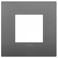 Vimar Накладка CLASSIC на 2 модуля серая, 19642.72