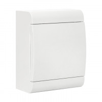 Щит распределительный ЩРН-П-6 (пром, упаковка) белая дверца IP41 Basic, pb-n-6w-bas